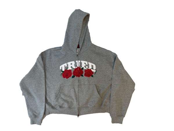 Tried Cropped Zip-Up